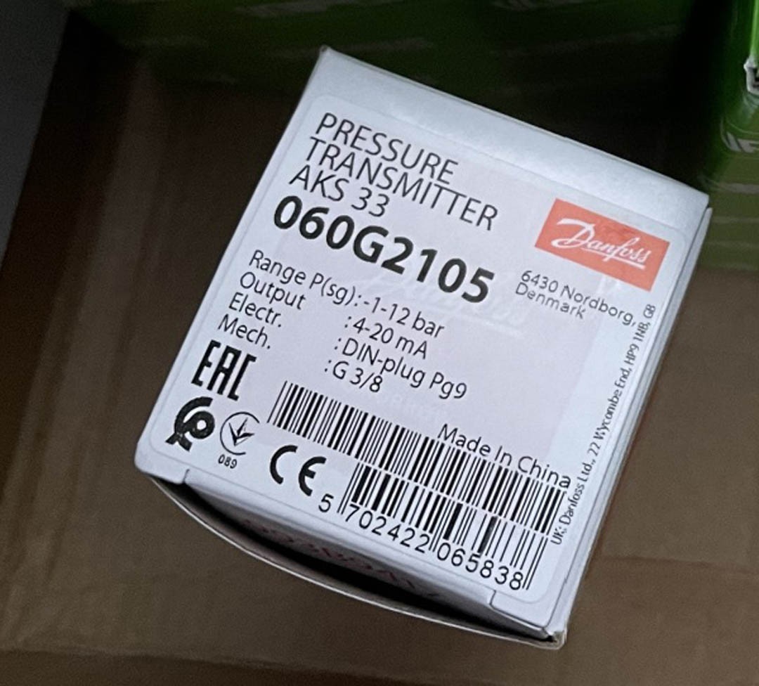 Danfoss Pressure Transmitter AKS33 060G2105