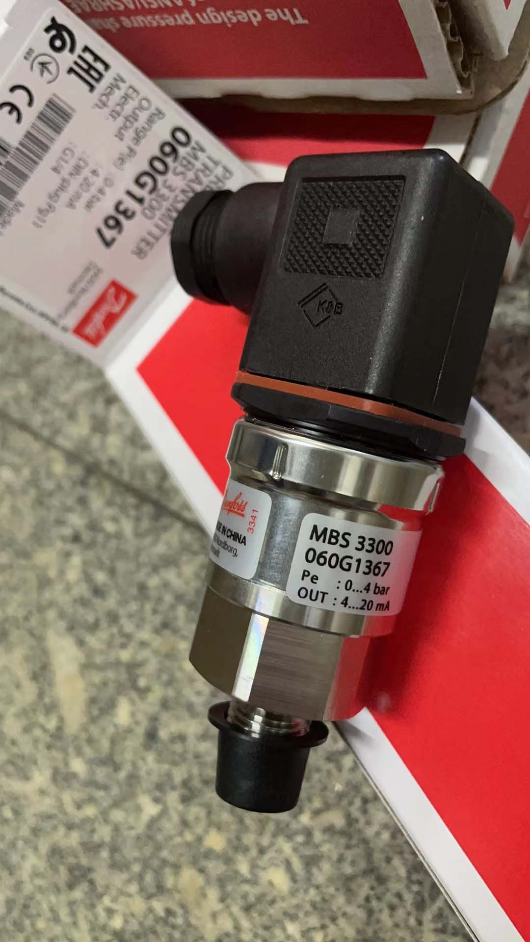 Danfoss Pressure Transmitter MBS3300 060G1367