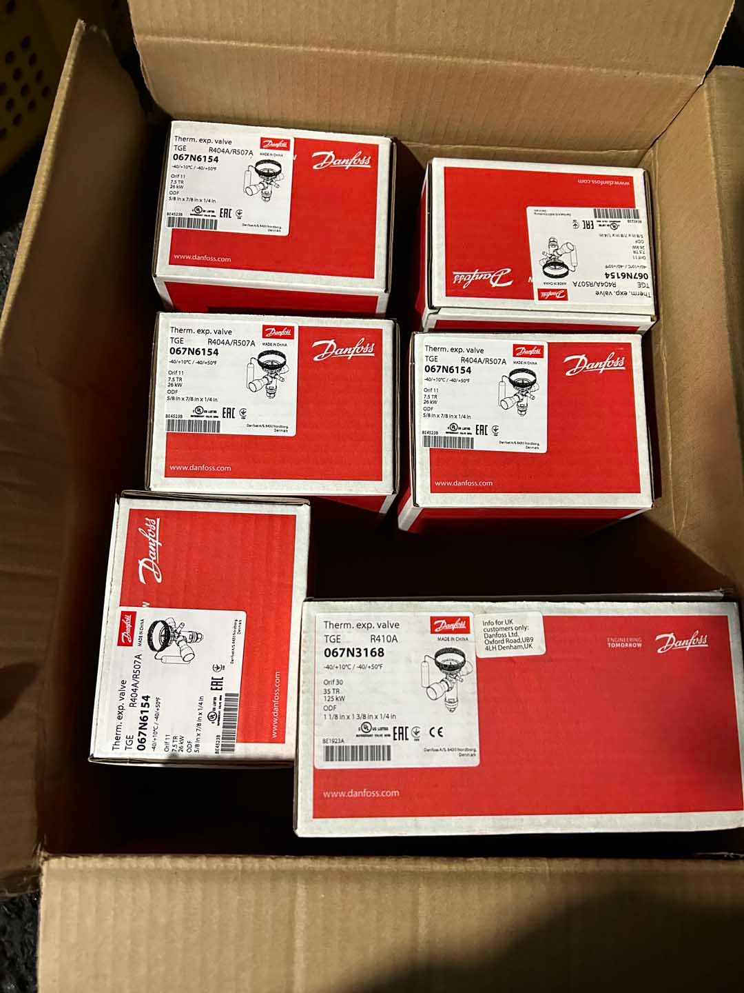 Danfoss Therm. exp. valve 067N6154