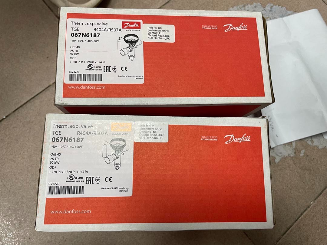 Danfoss Therm. exp. valve 067N6187